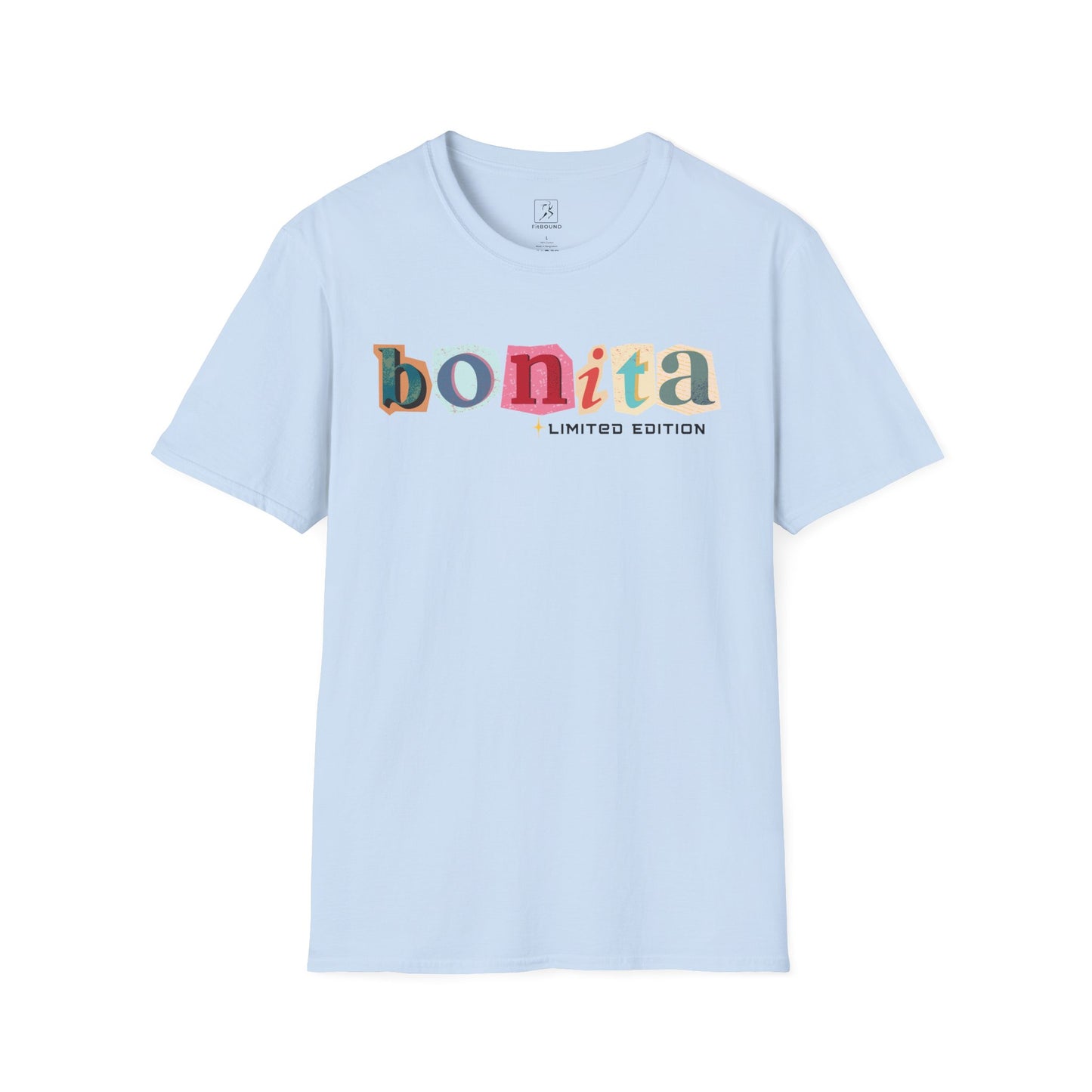 Bonita T-Shirt in light blue – casual unisex tee