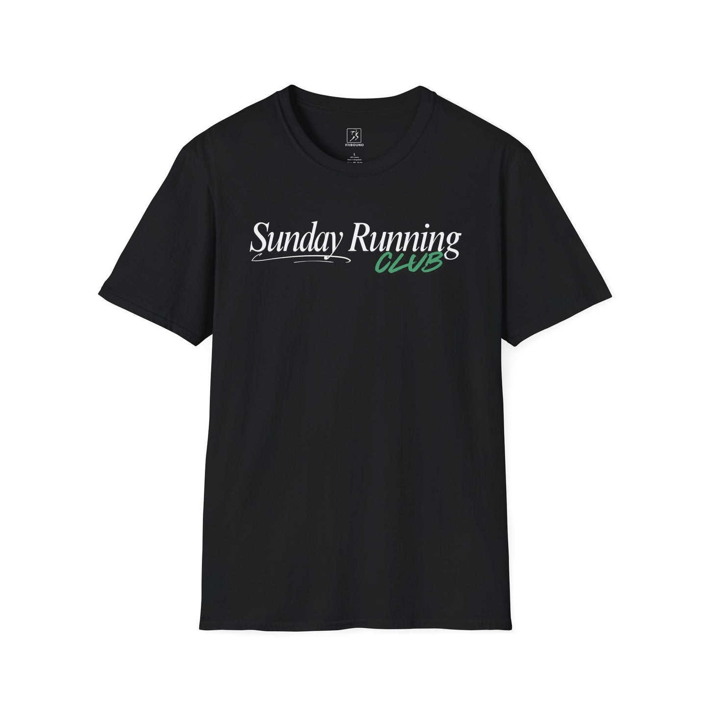 Black Sunday Running Club T-shirt – lightweight unisex jogging shirt