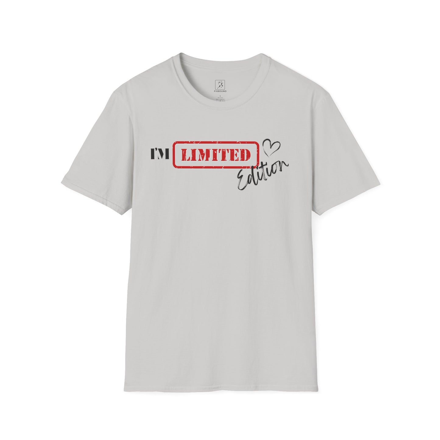 Natural tone “I’m Limited Edition” unisex shirt – unique and confident message apparel