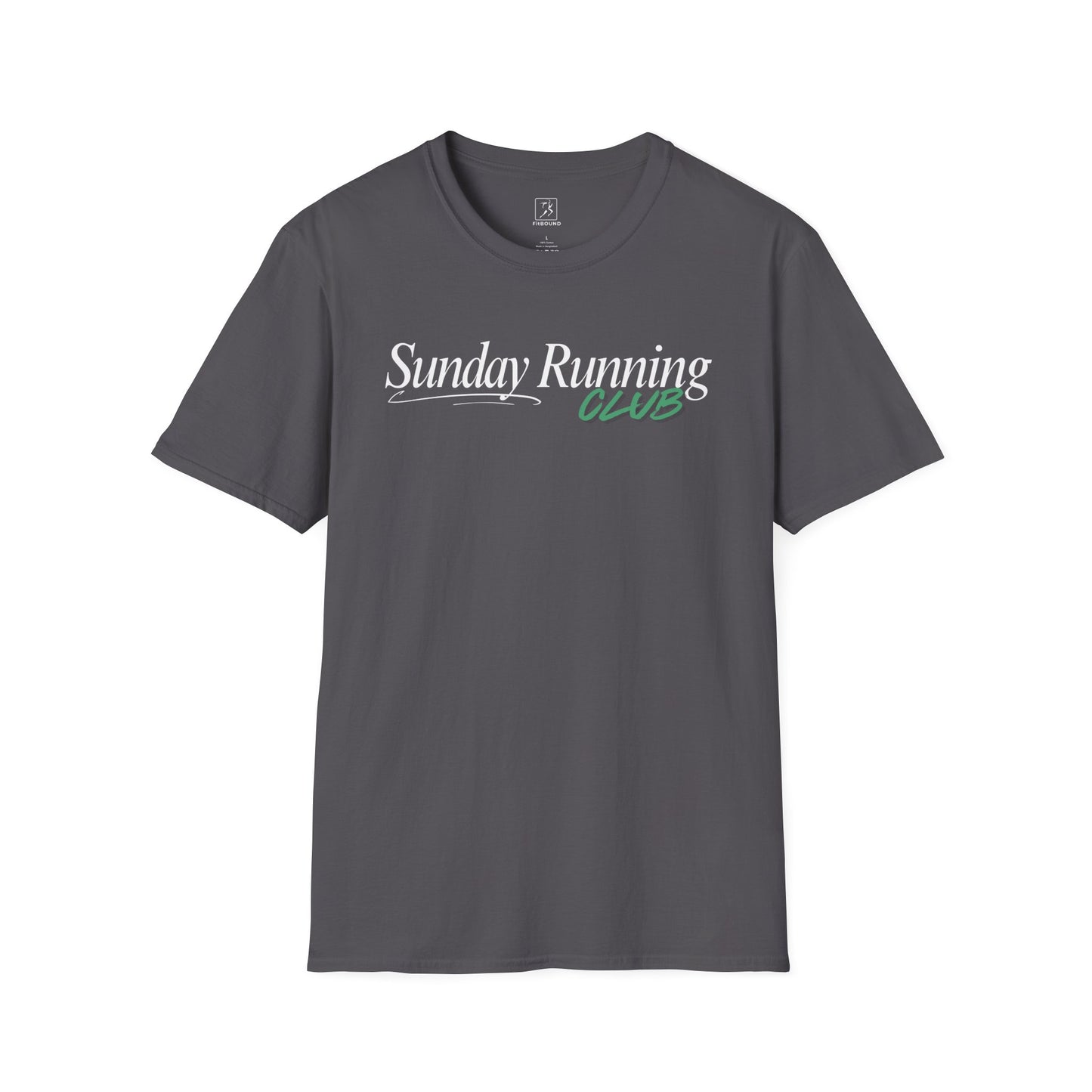 Charcoal Sunday Running Club T-shirt – unisex running shirt