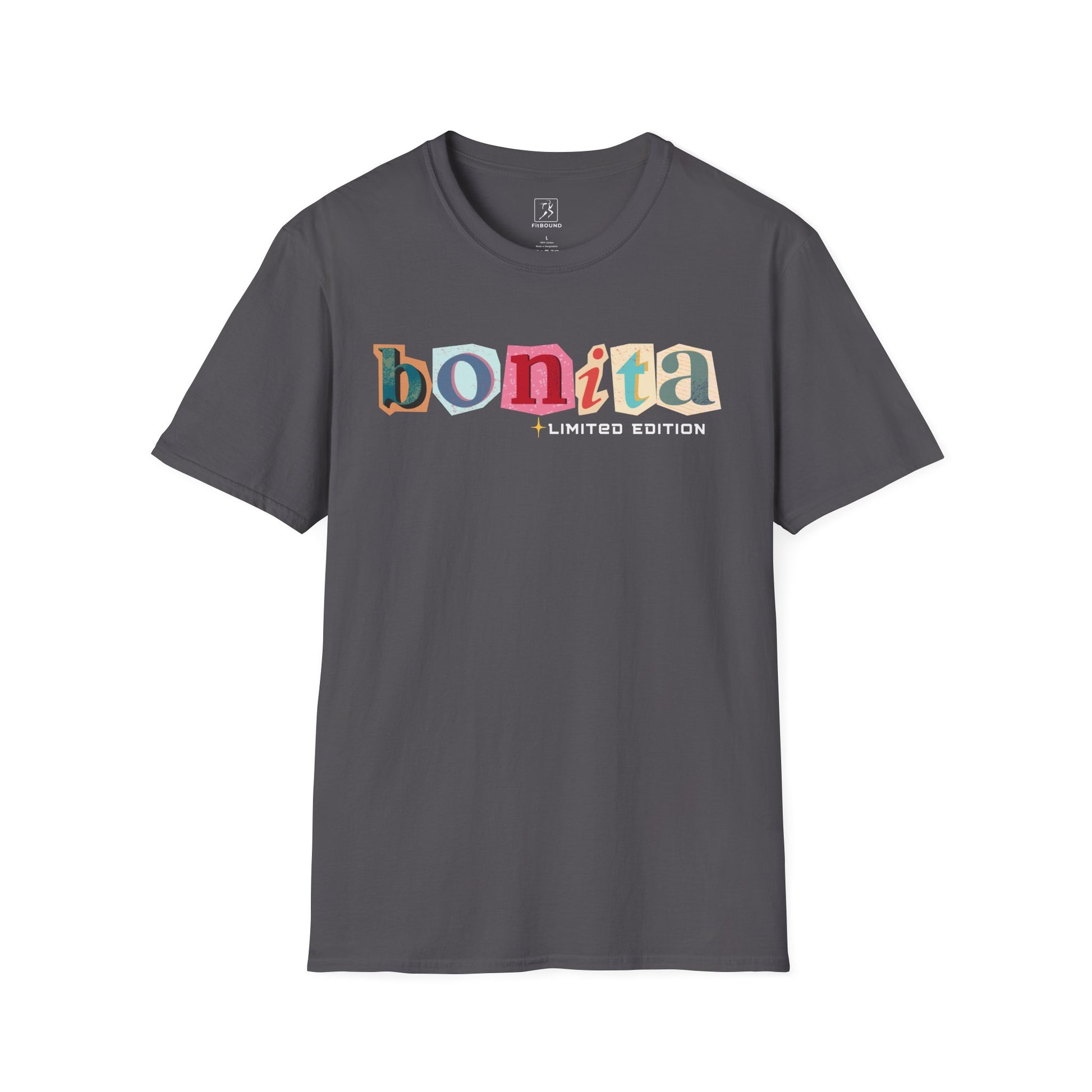 Bonita Shirt in dark heather charcoal – softstyle cotton blend