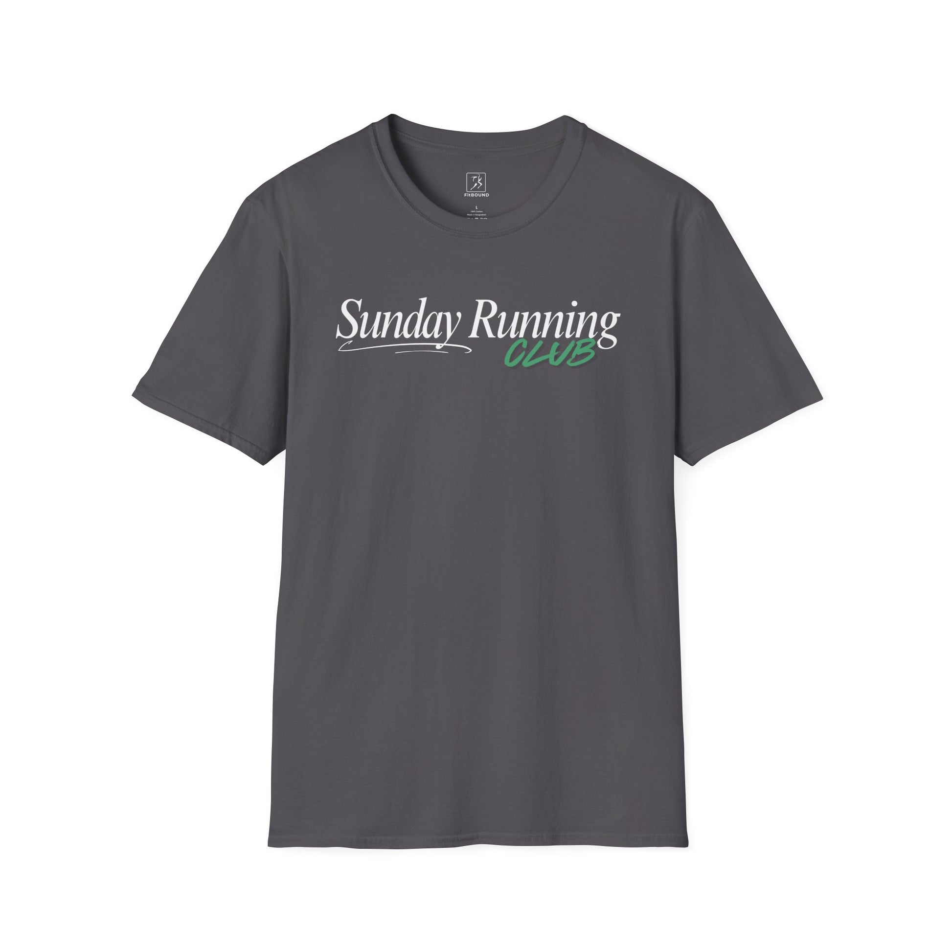 Charcoal Sunday Running Club T-shirt – unisex running shirt